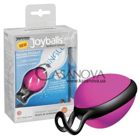 Основное фото Вагинальный шарик Joyballs Secret Single розовый