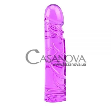Основне фото Фалоімітатор Hi-Basic Vivid Jelly Dildo фіолетовий 19,2 см