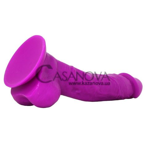 Основное фото Фаллоимитатор ColourSoft 5 Soft Dildo фиолетовый 17 см