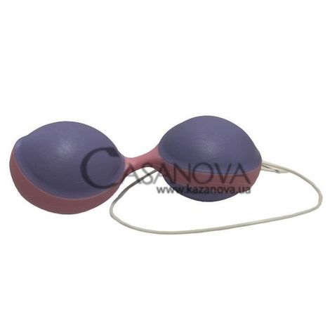 Основное фото Вагинальные шарики GymBalls Duo фиолетово-розовые