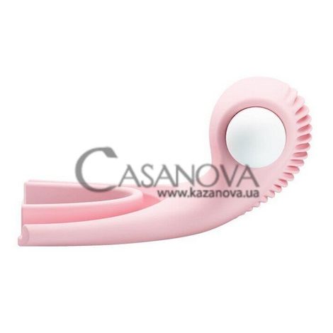 Основне фото Віброкапа-оростимулятор Pretty Love Elsa рожева 7,5 см
