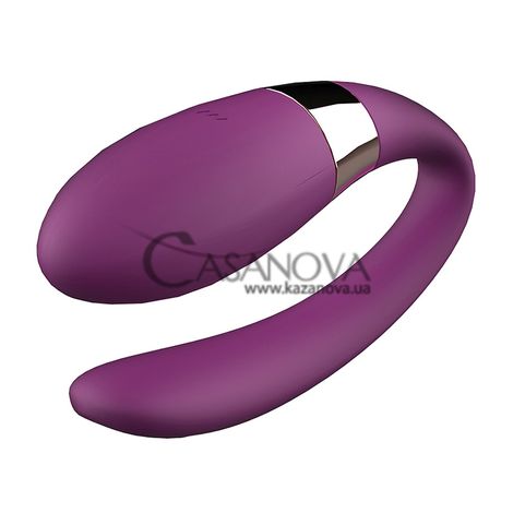 Основное фото Вибратор для пар Boss Series 62-00002 фиолетовый 9 см
