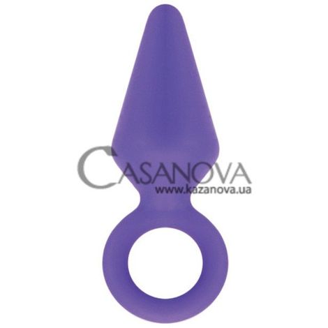 Основное фото Анальная пробка Candy Rimmer фиолетовая 7,1 см