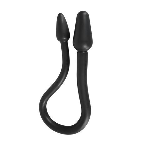 Основное фото Двухсторонняя анальная пробка Rebel Men's Gear Double Plug чёрная 78 см