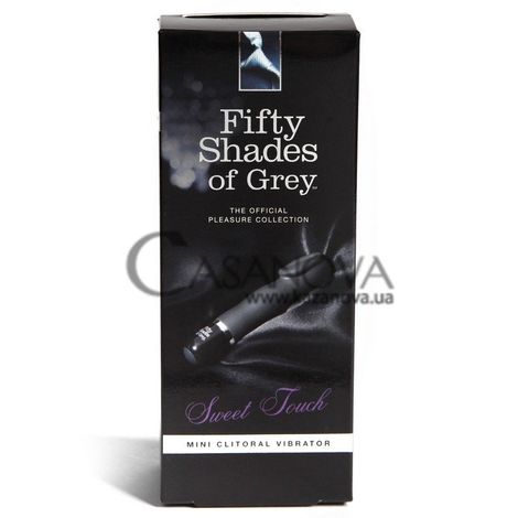 Основне фото Кліторальний вібратор Fifty Shades of Grey Sweet Touch чорний 14 см