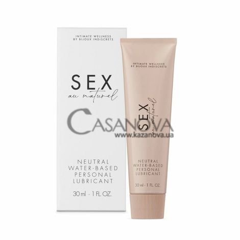 Основное фото Лубрикант Intimate Wellness By Bijoux Indiscrets Sex Au Nature Neutral Water-Based Personal Lubricant 30 мл
