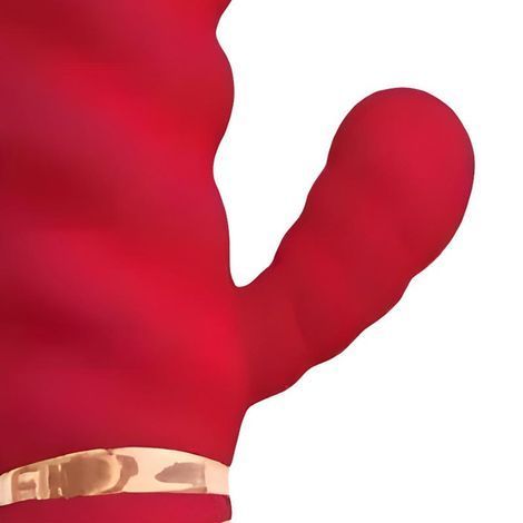 Основное фото Rabbit-вибратор Gvibe Gcandy Mini с витым стволом красный 19 см