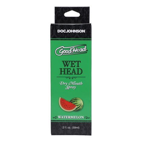 Основное фото Спрей для глубокого орального секса "Арбуз" Doc Johnson Good Head Juicy Head Dry Mouth Spray Watermelon 59 мл