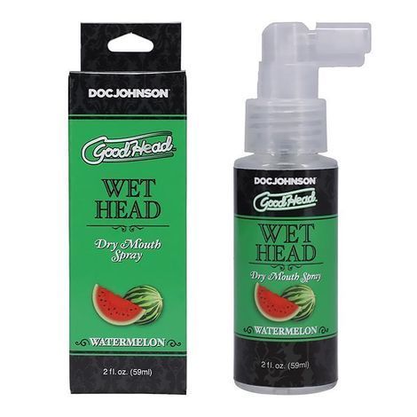 Основное фото Спрей для глубокого орального секса "Арбуз" Doc Johnson Good Head Juicy Head Dry Mouth Spray Watermelon 59 мл