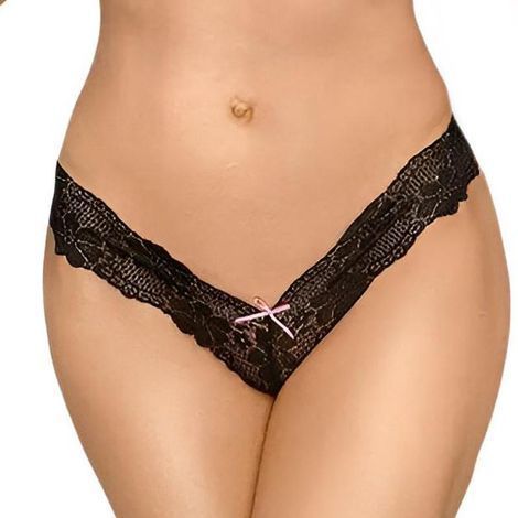Основное фото Трусики Penthouse Dangerous Darling L/XL чёрные