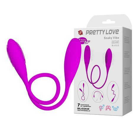 Основное фото Вибратор Pretty Love Shanky Vibe фуксия 60 см