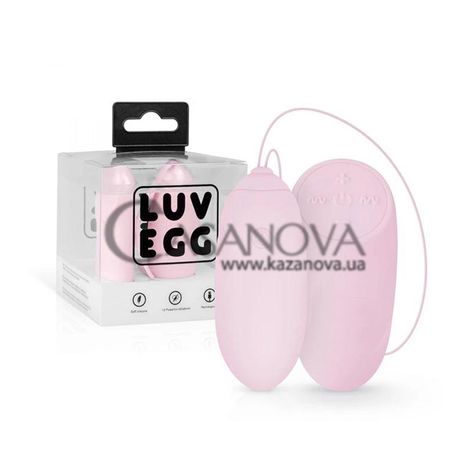 Основное фото Виброяйцо EasyToys Luv Egg розовое