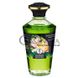 Додаткове фото Їстівна зігрівальна олія Shunga Warming Oil Huile Chauffante Exotic Green Tea екзотичний зелений чай 100 мл