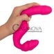 Дополнительное фото Безремневой страпон с вибрацией Vibrating Strapless Strap-On розовый 21,8 см