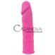 Додаткове фото Подовжувальна насадка на член Smile For Men Extension Sleeve світло-рожева 18,2 см