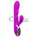 Додаткове фото Rabbit-вібратор із підігрівом Pretty Love Crazy пурпурний 22,5 см