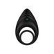 Дополнительное фото Двойное эрекционное виброкольцо Nexus Enhance Vibrating Cock and Ball Ring чёрное 10,5 см