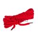 Дополнительное фото Верёвка для бондажа Premium Silky красная 5 м