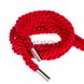 Дополнительное фото Верёвка для бондажа Premium Silky красная 5 м