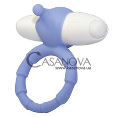 Основное фото Эрекционное кольцо Smile Loop синее