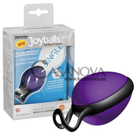 Основне фото Вагінальна кулька Joyballs Secret Single фіолетова