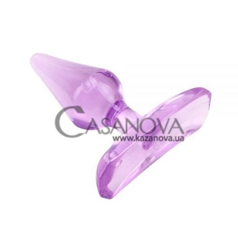 Основное фото Анальная пробка MisSweet Gum Drops фиолетовая 6,6 см