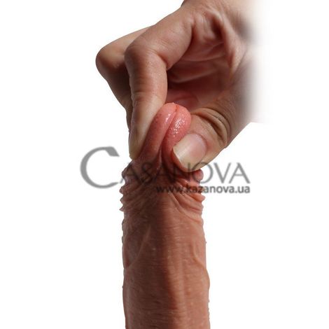 Основне фото Фалоімітатор на присосці Crowley's Penis тілесний 18 см