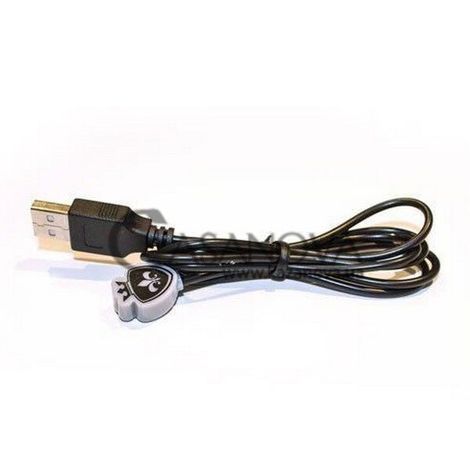 Основне фото Зарядний кабель USB для вібраторів Mystim USB Chargind Cable чорний