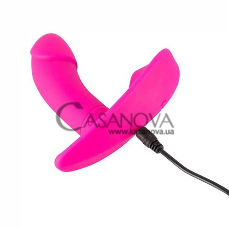 Основное фото Вибратор для точки G Sweet Smile Remote Controlled Panty Vibrator розовый 9 см
