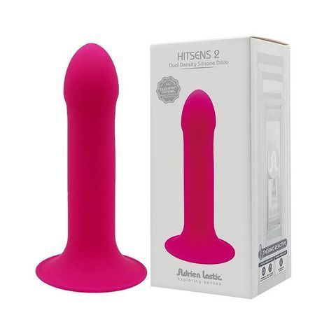 Основное фото Фаллоимитатор на присоске присоской Adrien Lastic Hitsens 2 розовый 16,7 см