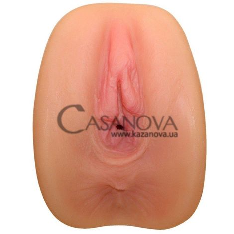 Основное фото Мастурбатор-вагина с анусом Farrah’s Grip-on Stroker телесный