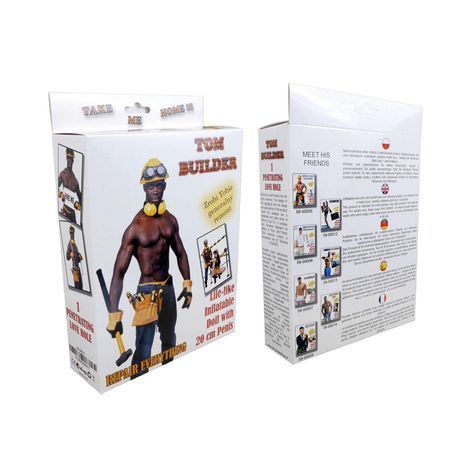 Основне фото Надувна лялька-чоловік Boys Of Toys Tom Builder темношкіра