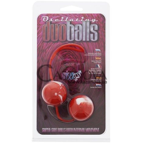 Основное фото Вагинальные шарики Oscilating Duo Balls красные