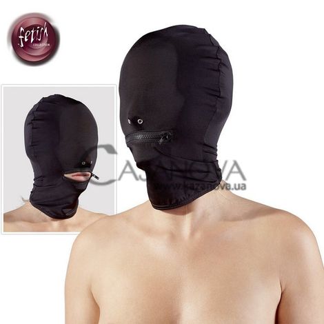 Основне фото Закрита маска-шолом із блискавкою 2491150 Hood Zip чорна