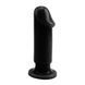 Дополнительное фото Анальный плаг на присоске Chisa Novelties Evil Dildo Plug М чёрный 12,5 см