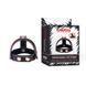 Дополнительное фото Бондаж на член и мошонку Lovetoy Bondage Fetish T-Style Leather Cockring With Ball Divider чёрный