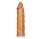 Дополнительное фото Реалистичная насадка на член Lovetoy Add 2" Pleasure X Tender Penis Sleeve коричневая 18,5 см