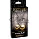 Дополнительное фото Вагинальные шарики из металла Ben-Wa Balls золотистые 2 см