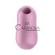 Дополнительное фото Вакуумный стимулятор с вибрацией Satisfyer Cotton Candy розовый 8,6 см
