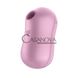 Дополнительное фото Вакуумный стимулятор с вибрацией Satisfyer Cotton Candy розовый 8,6 см