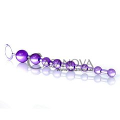 Основне фото Анальний ланцюжок Jelly Anal Beads фіолетовий 29 см