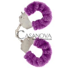 Основное фото Наручники с плюшем Furry Fun Cuffs фиолетовые
