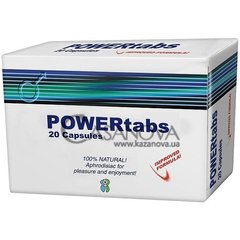 Основное фото Возбуждающие таблетки Power Tabs для мужчин 20 шт