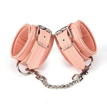 Основное фото Наручники Liebe Seele Dark Candy Pink Wrist Cuffs розовое золото