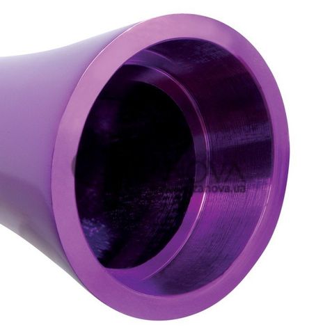Основное фото Вибратор из металла Pure Aluminium Large фиолетовый 18,4 см