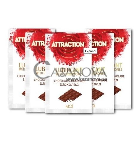 Основне фото Пробник лубриканта з феромонами Mai Attraction Lubs Chocolate шоколад 10 мл