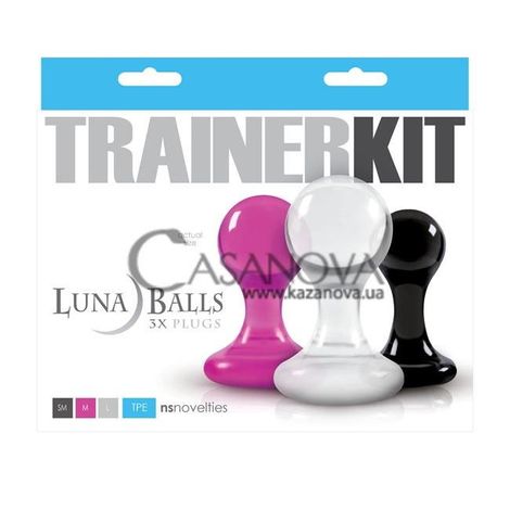 Основное фото Набор анальных пробок Luna Balls Trainer Kit 3 шт