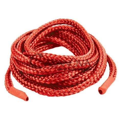 Основное фото Верёвка для бондажа Japanese Silk Love Rope красная 5 м