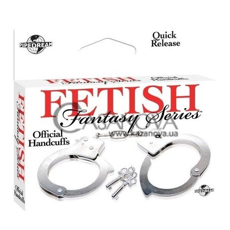 Основное фото Наручники Fetish Fantasy Official Handcuffs металлические