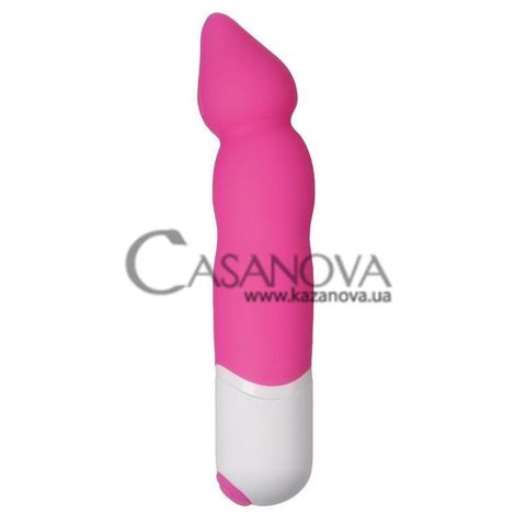 Основное фото Клиторальный вибратор SToys Tessa Clitoris Sensations розовый с белым 12 см